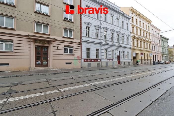 Pronájem bytu 2+kk, Brno - Veveří, Údolní, 54 m2
