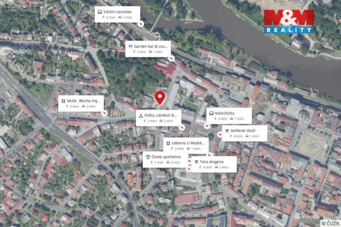 Pronájem bytu 2+kk, Kolín - Kolín II, Kmochova, 62 m2