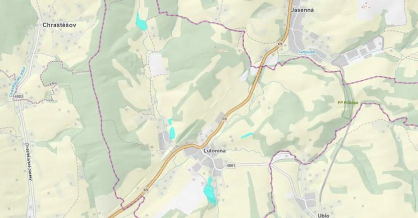 Dražba louky, Lutonina, 40068 m2