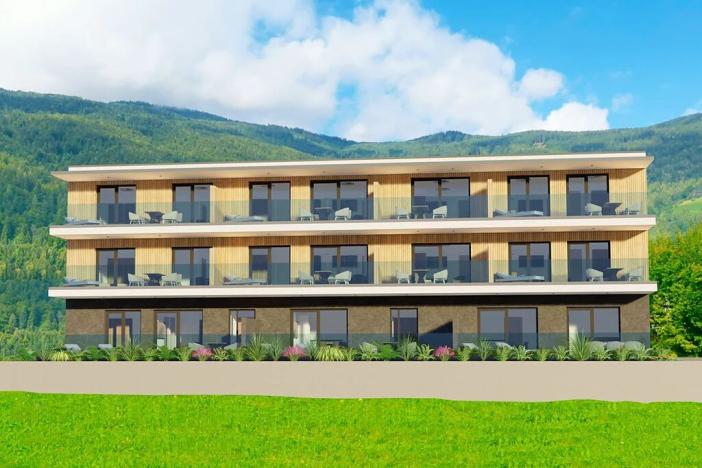 Prodej bytu 3+kk, Bodensdorf, Rakousko, 52 m2