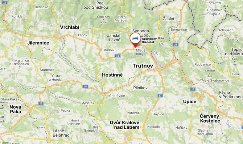 Prodej bytu 2+kk, Mladé Buky, 52 m2