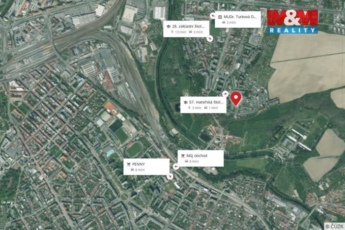 Prodej bytu 3+1, Plzeň, Nad Dalmatinkou, 66 m2