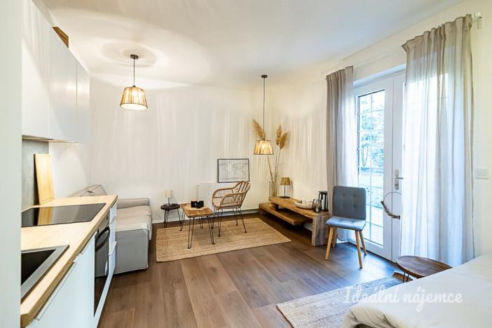 Pronájem bytu 1+kk, Praha - Hlubočepy, Pod Žvahovem, 28 m2