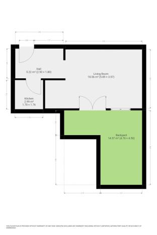 Pronájem bytu 1+kk, Praha - Hlubočepy, Pod Žvahovem, 28 m2