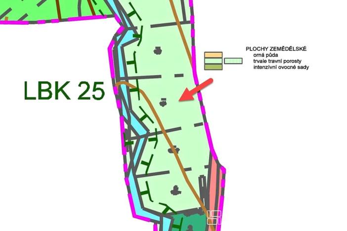 Prodej louky, Klokočí, 1796 m2