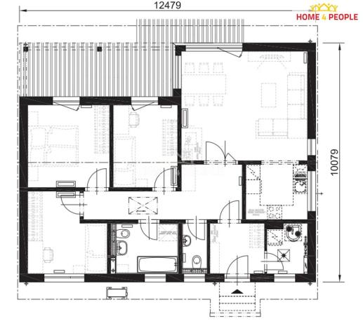Prodej rodinného domu, Kolová, 90 m2