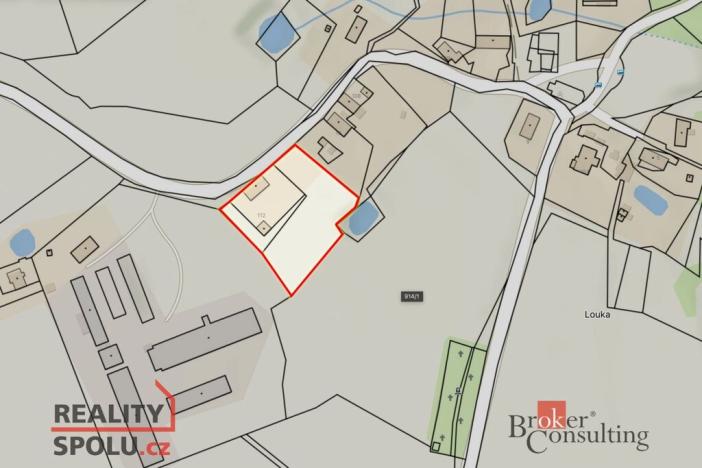 Prodej pozemku, Nová Ves - Louka, 3562 m2