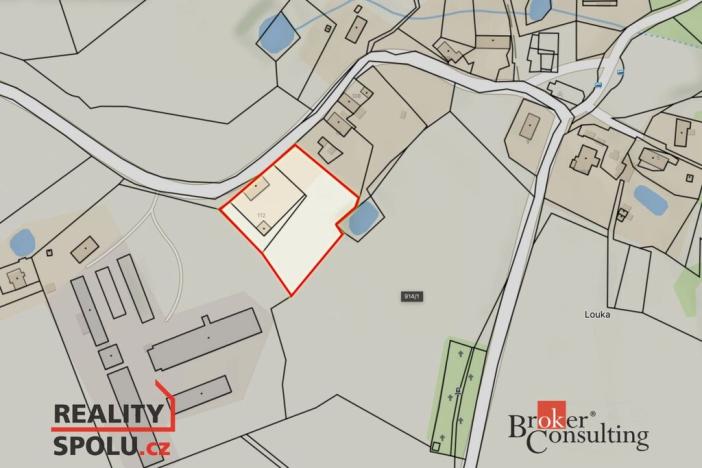Prodej pozemku, Nová Ves - Louka, 1949 m2