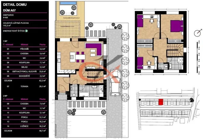 Prodej rodinného domu, Fryšták, 116 m2