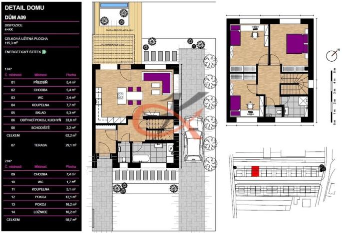 Prodej rodinného domu, Fryšták, 116 m2