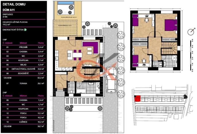 Prodej rodinného domu, Fryšták, 116 m2