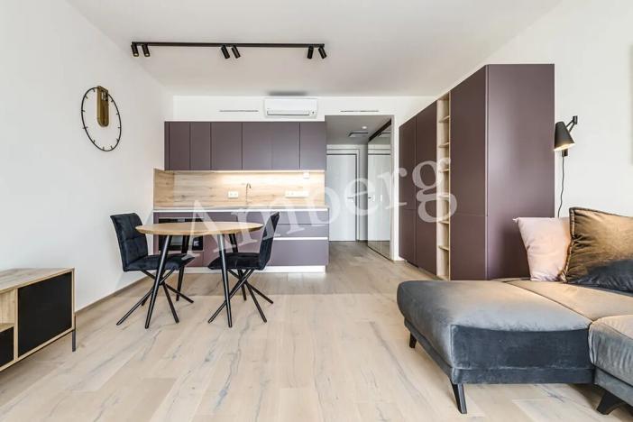 Pronájem bytu 1+kk, Praha - Karlín, Křižíkova, 34 m2