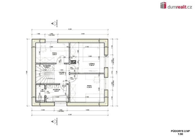 Prodej rodinného domu, Úherce, Východní, 85 m2