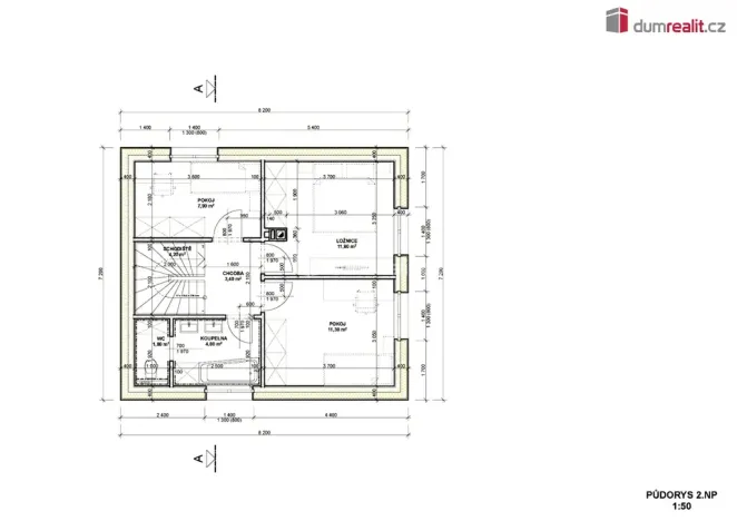 Prodej rodinného domu, Úherce, Východní, 85 m2