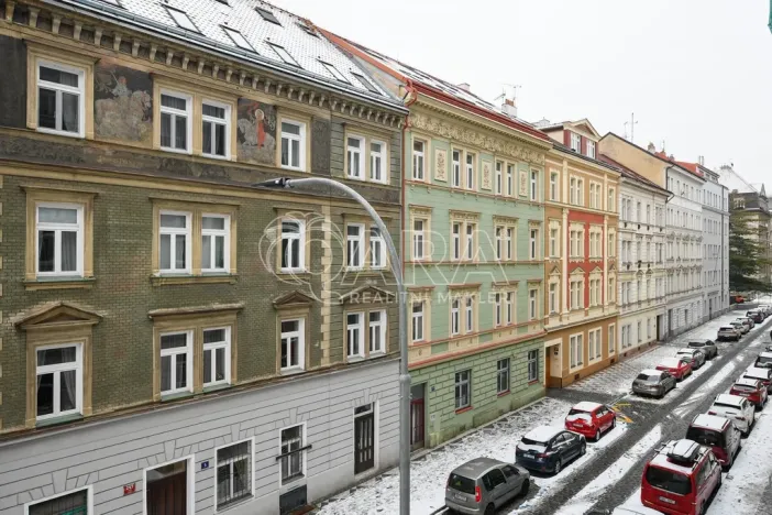 Pronájem bytu 2+kk, Praha - Nusle, Oldřichova, 44 m2