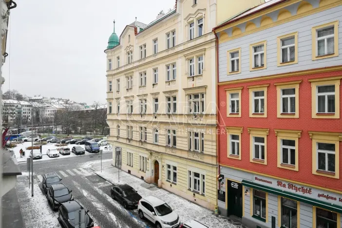 Pronájem bytu 2+kk, Praha - Nusle, Oldřichova, 44 m2