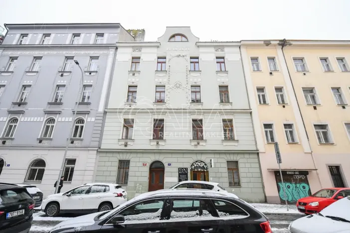 Pronájem bytu 2+kk, Praha - Nusle, Oldřichova, 44 m2