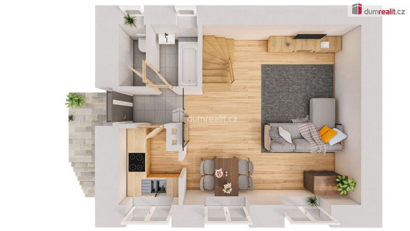 Prodej rodinného domu, Třebušín - Řepčice, 100 m2