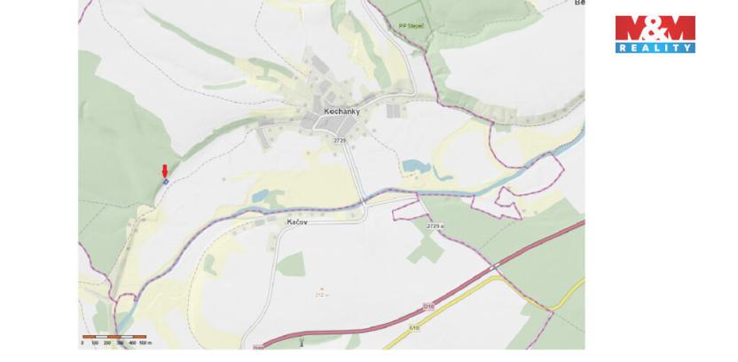 Prodej zahrady, Kochánky, 2715 m2