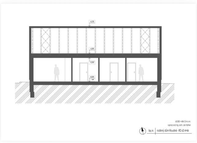 Prodej rodinného domu, Roudné, 91 m2