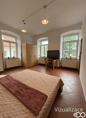 Pronájem atypického bytu, Strmilov - Česká Olešná, 100 m2