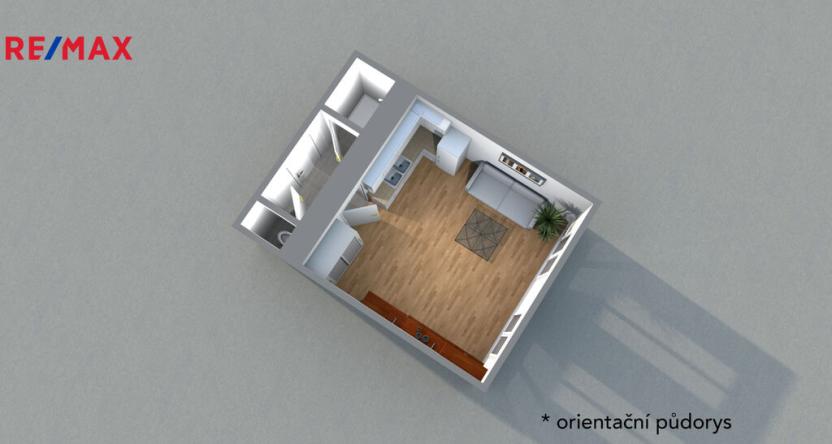 Prodej bytu 1+kk, Olomouc, kpt. Nálepky, 30 m2