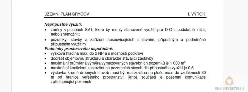 Prodej pozemku pro bydlení, Grygov, Za Tratí, 875 m2