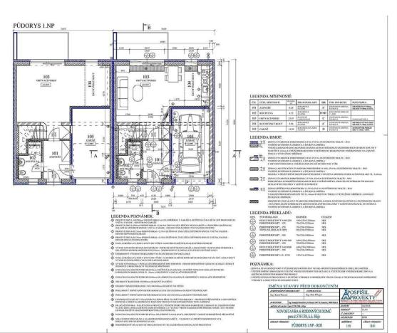 Pronájem rodinného domu, Praha - Háje, Exnárova, 110 m2