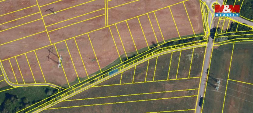 Prodej pole, Brno - Chrlice, 3449 m2