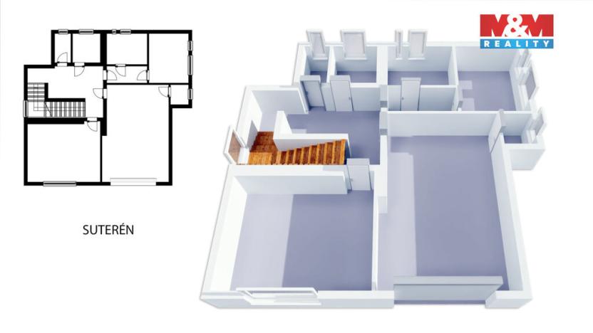 Prodej rodinného domu, Opočno, Palackého, 257 m2