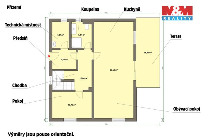 Prodej rodinného domu, Cheb, Topolová, 150 m2