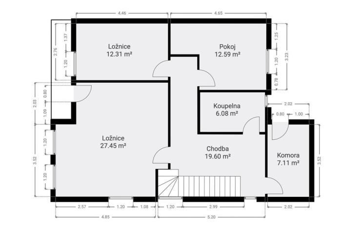 Pronájem rodinného domu, Brandýs nad Labem-Stará Boleslav - Stará Boleslav, Dříská, 168 m2