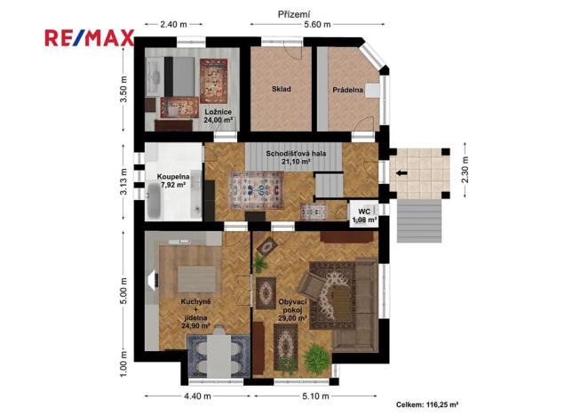 Prodej vily, Slaný, Máchova, 352 m2