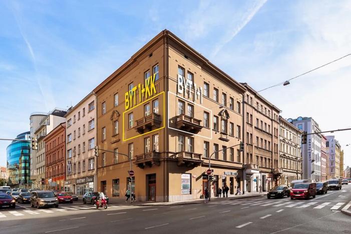 Prodej bytu 3+1, Praha - Vinohrady, Legerova, 64 m2