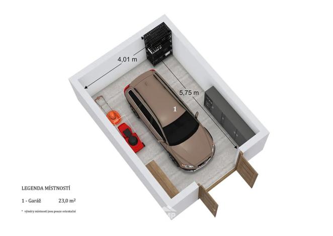 Prodej garáže, Boskovice, 23 m2