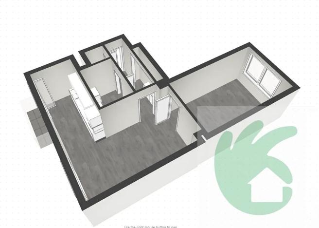 Pronájem bytu 2+1, Štětí, Školní, 53 m2