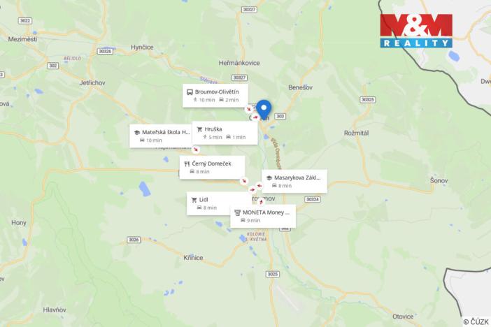 Prodej bytu 3+kk, Broumov - Olivětín, Dukelská, 60 m2