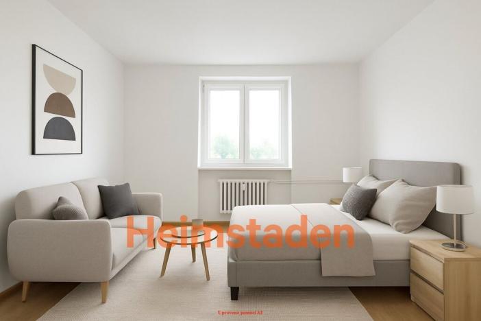 Pronájem bytu 1+kk, Ostrava - Poruba, Hlavní třída, 26 m2
