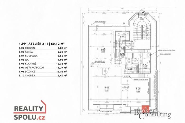 Prodej vily, Praha - Strašnice, Mukařovská, 291 m2