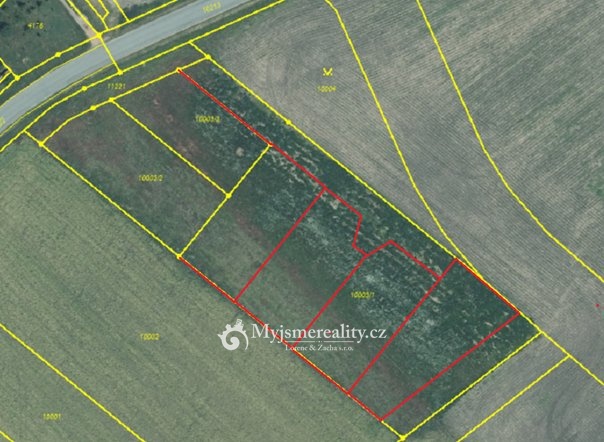 Prodej pozemku pro bydlení, Olbramovice, 4447 m2