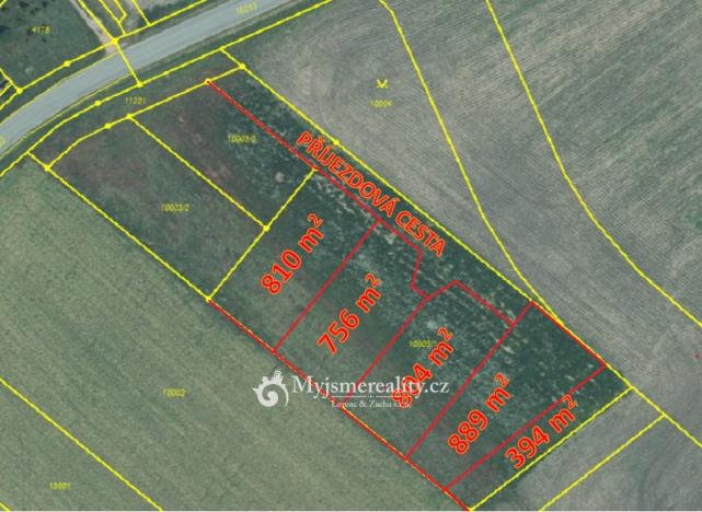 Prodej pozemku pro bydlení, Olbramovice, 4447 m2