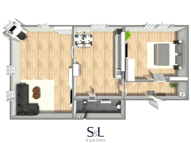 Prodej bytu 2+1, Liberec, Železniční, 64 m2