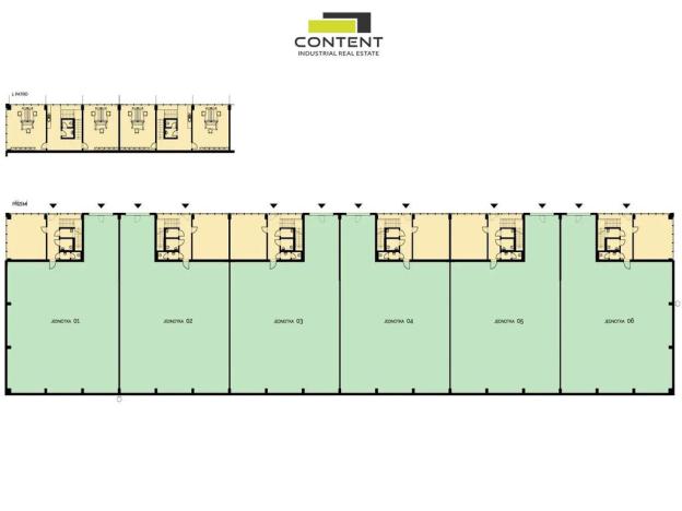 Pronájem skladu, Plzeň - Východní Předměstí, Jateční, 570 m2