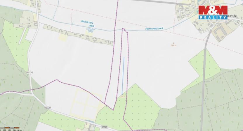 Prodej pole, Libčany - Želí, 1185 m2