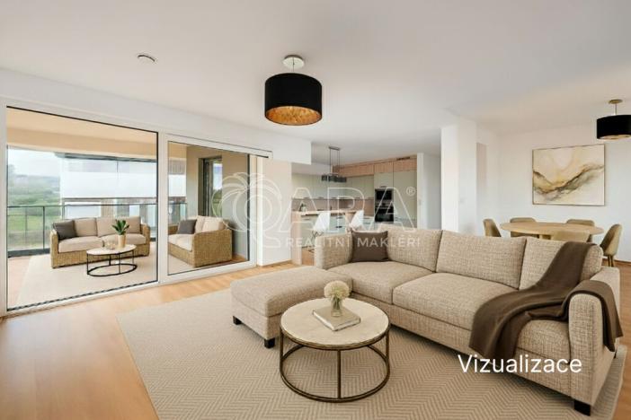 Pronájem bytu 4+kk, Roztoky, Václava Havla, 113 m2