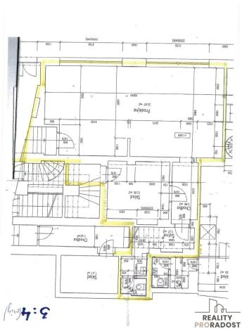 Pronájem obchodního prostoru, Hodonín, Štefánikova, 90 m2