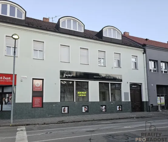 Pronájem obchodního prostoru, Hodonín, Štefánikova, 90 m2