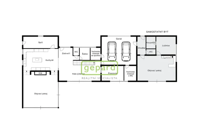 Prodej vícegeneračního domu, Kounice, 636 m2