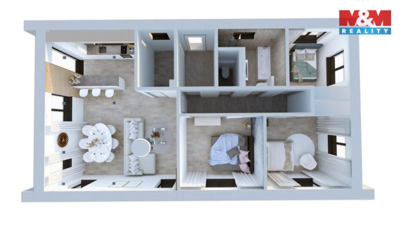 Prodej rodinného domu, Dolní Lutyně, Bohumínská, 107 m2