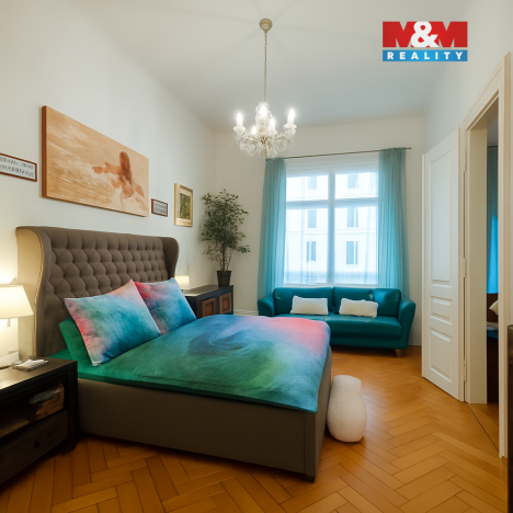 Prodej bytu 2+1, Praha - Smíchov, Janáčkovo nábřeží, 81 m2